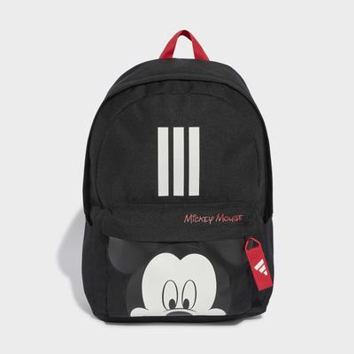 Rucksack ADIDAS PERFORMANCE "ADIDAS DISNEY MICKY MAUS", schwarz (schwarz, pure ruby, sanftes weiß), Rucksäcke, Kinder, Obermaterial: 100% Polyester, Rucksack
