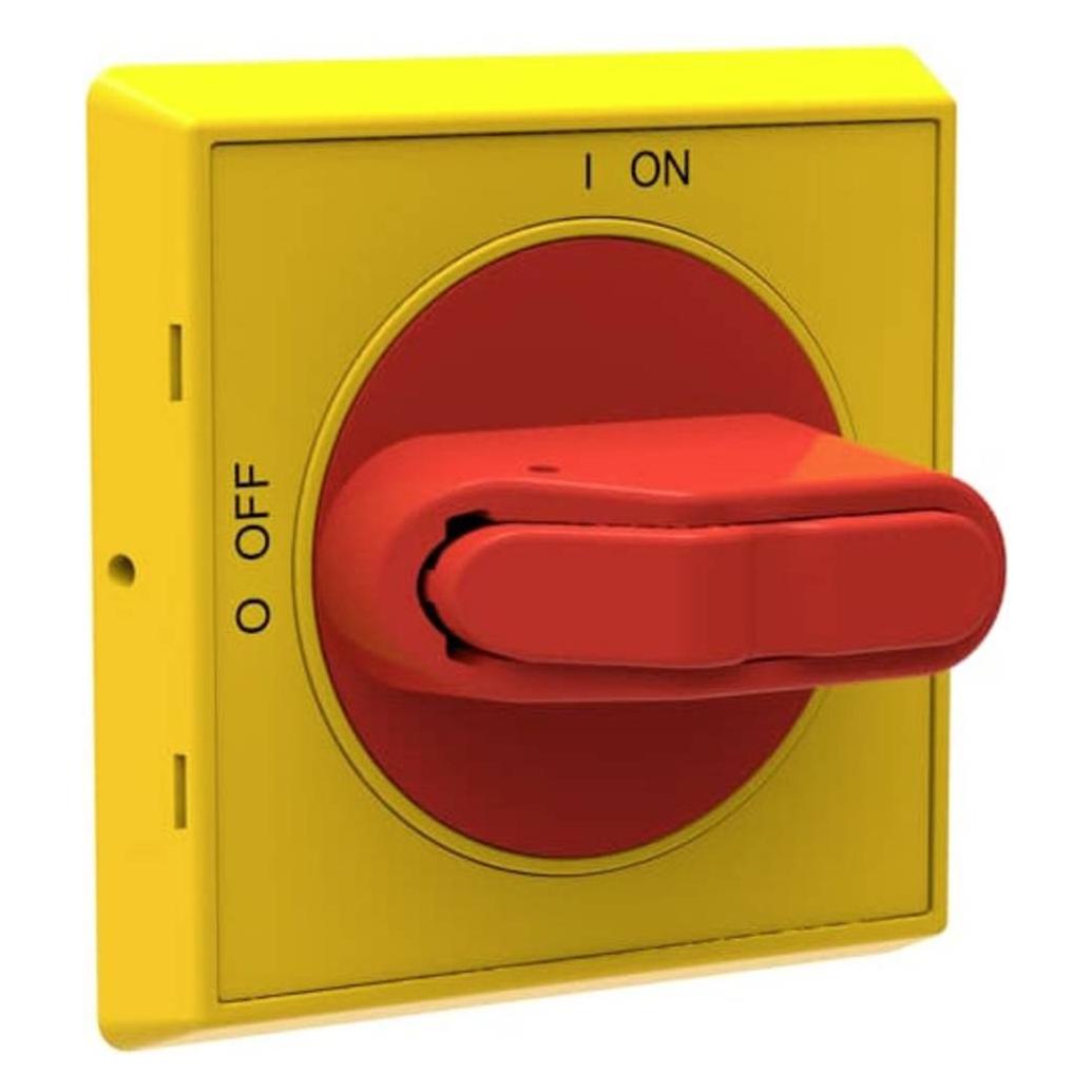 ABB OHYS2AJ, Griff, Rot, Gelb, IP65, 75 g, 65 mm, 65 mm (1SCA105296R1001)