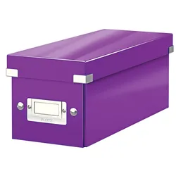 LEITZ Click & Store CD-/DVD-Box violett