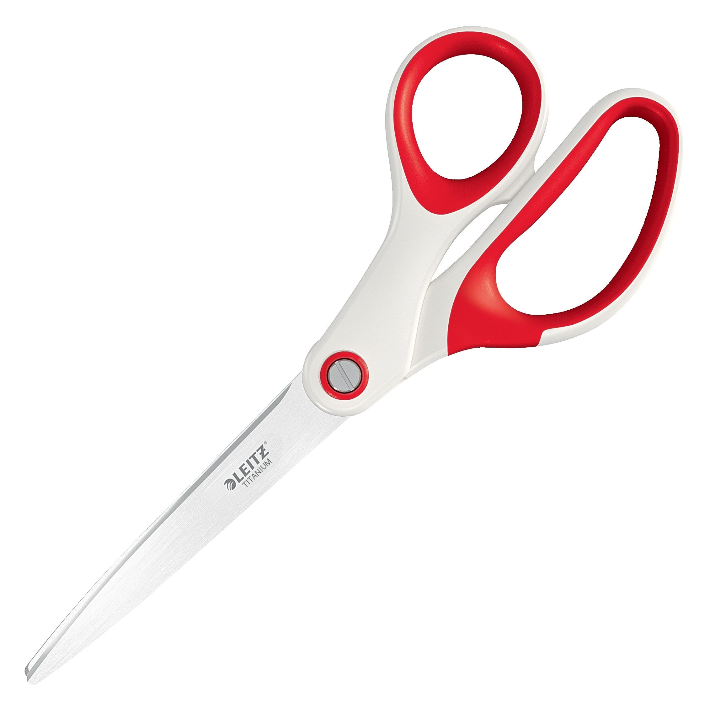 Leitz Schere WOW Titan rot (20.50 cm) (5319-20-26)