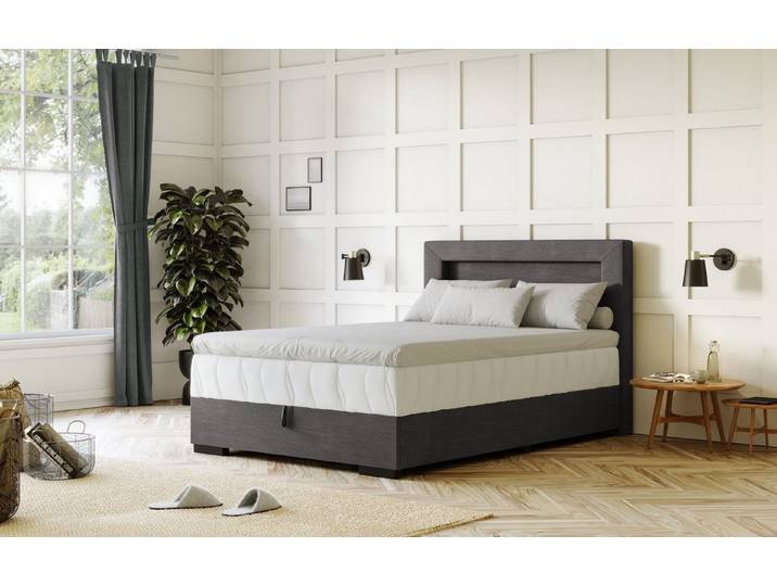 COTTA Boxbett Kelly, ausgestattet mit LED-Licht, inkl. Bettkasten