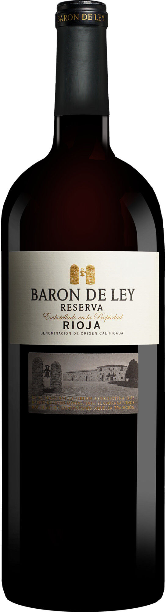 Barón de Ley Reserva - 1,5 L. Magnum 2021 14% Vol. Rotwein Trocken aus Spanien
