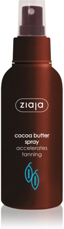 Ziaja Cocoa Butter spray corporel pour accélérer le bronzage 100 ml