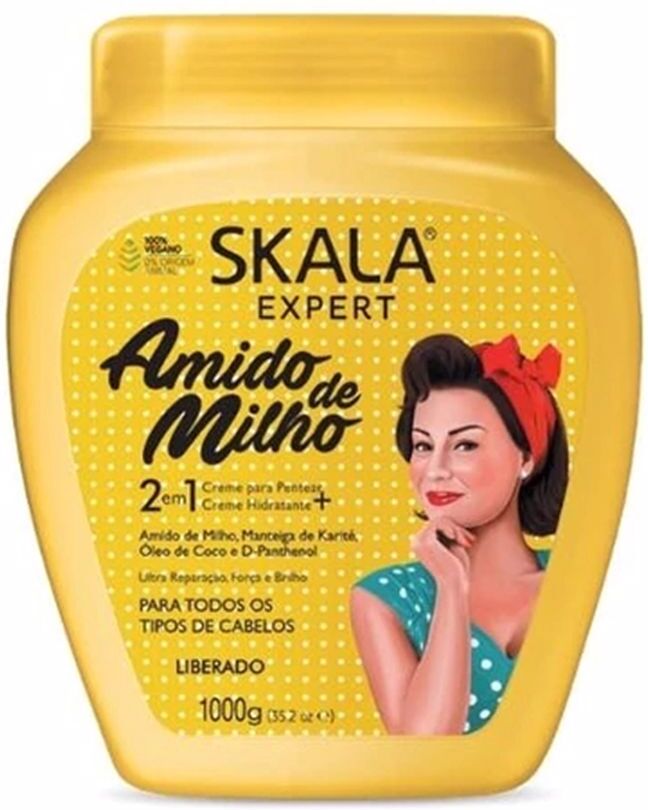 Skala Crema Acondicionadora amido de milho 1000 ml