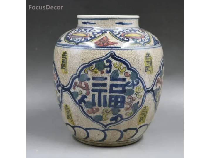 Ming – Vase en céramique rouge glaçure bleue et blanche, Pot peint à la main, bol en pot, Vase en porcelaine, décoration de la maison