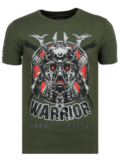 Local Fanatic Savage samurai print t-shirt