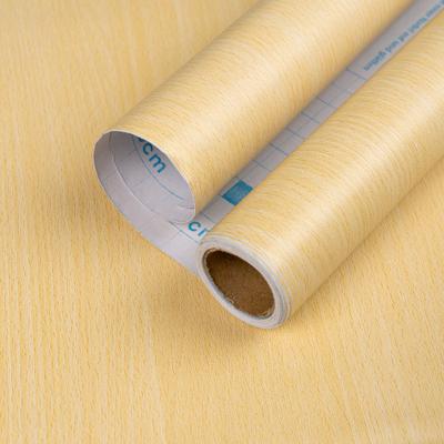 Möbelfolie ARCHITECTS PAPER "Architects Paper Möbelfolie Holzoptik selbstklebend", beige (ahorn, beige, braun), B:90cm H:0,01cm L:210cm, Polyvinylchlorid (PVC), Dekorationsfolien, Selbstklebende PVC-Folie in Holzoptik mit Schneidraster
