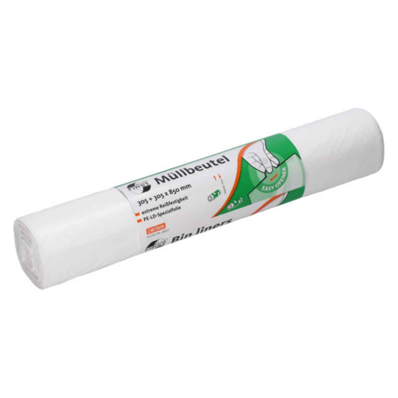 Deiss Müllbeutel First Plus LDPE 80 L 40St (40x, 80 l) (36507)