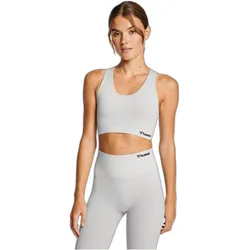 hummel, Damen, Funktionsshirt, Hmlmt Rest Seamless Rib Sports Top (XS), Grau