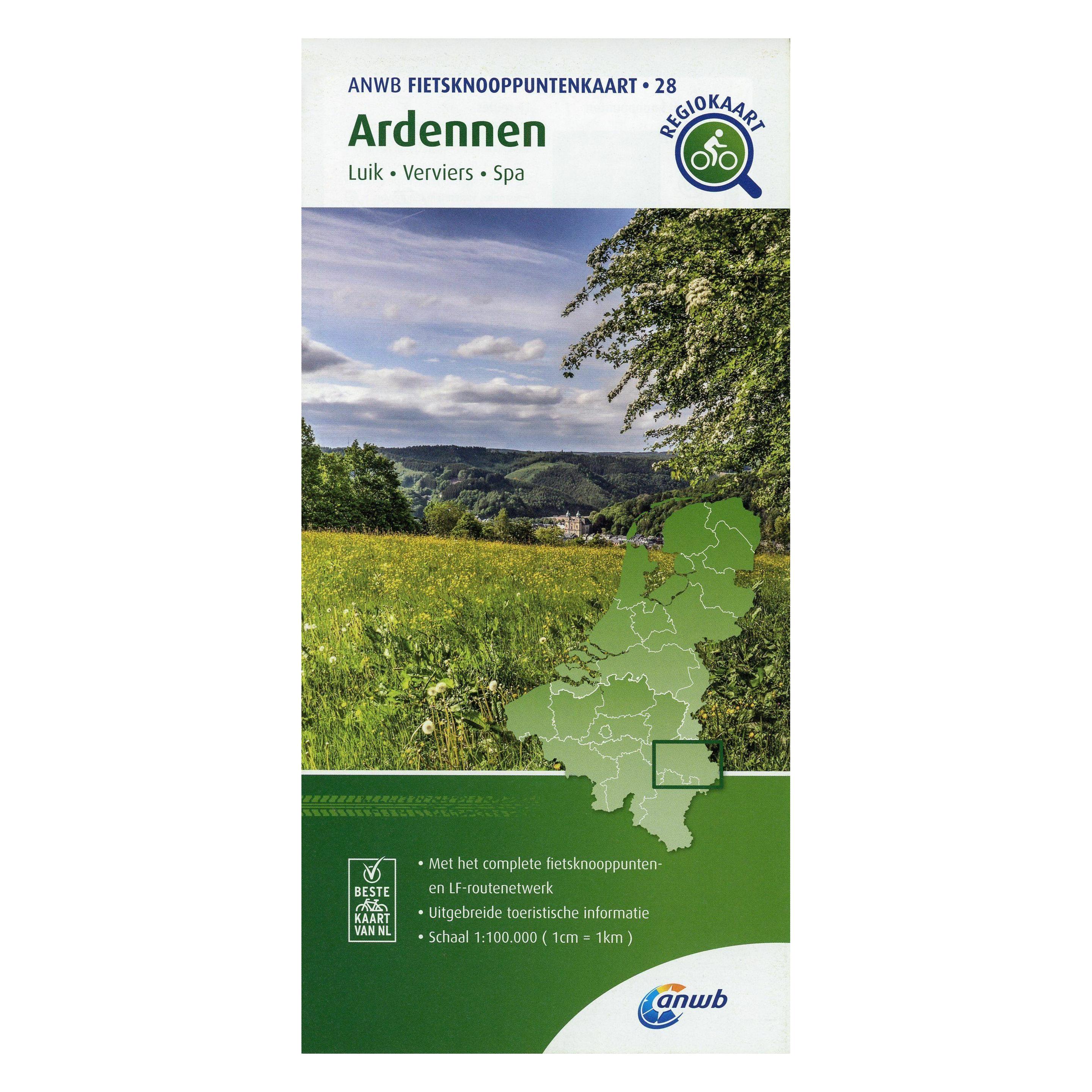 Anwb Knoopp 28 Ardennen 1:100 T. (46903642)