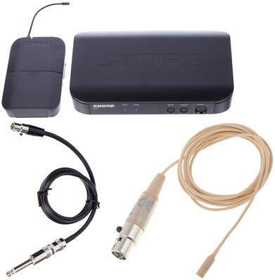 Shure BLX14 T11 BodymiKe Tan Bundle beige