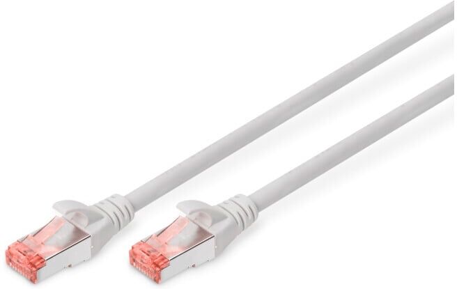 DIGITUS Câble patch Cat6 S/FTP LSOH AWG 27/7 0,5 m gris (DK-1644-005)