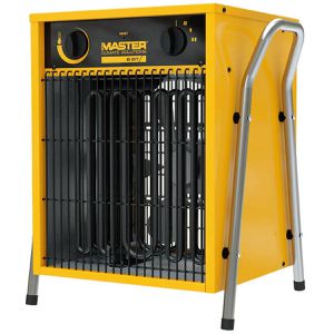 Master Heizlüfter B 9, mit 3 Stufen bis 9000 Watt, Elektroheizer 400V mit Spritzwasserschutz, 800 m³/h