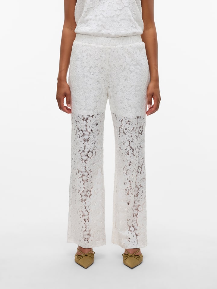 Vero Moda Hose in Weiß - M