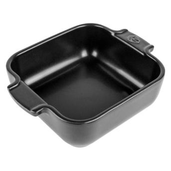 Peugeot Auflaufform quadratisch satinschwarz 18 cm (61562)