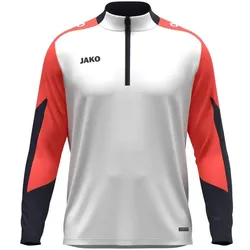 Jako Ziptop Dynamic - weiß/coral/marine - S