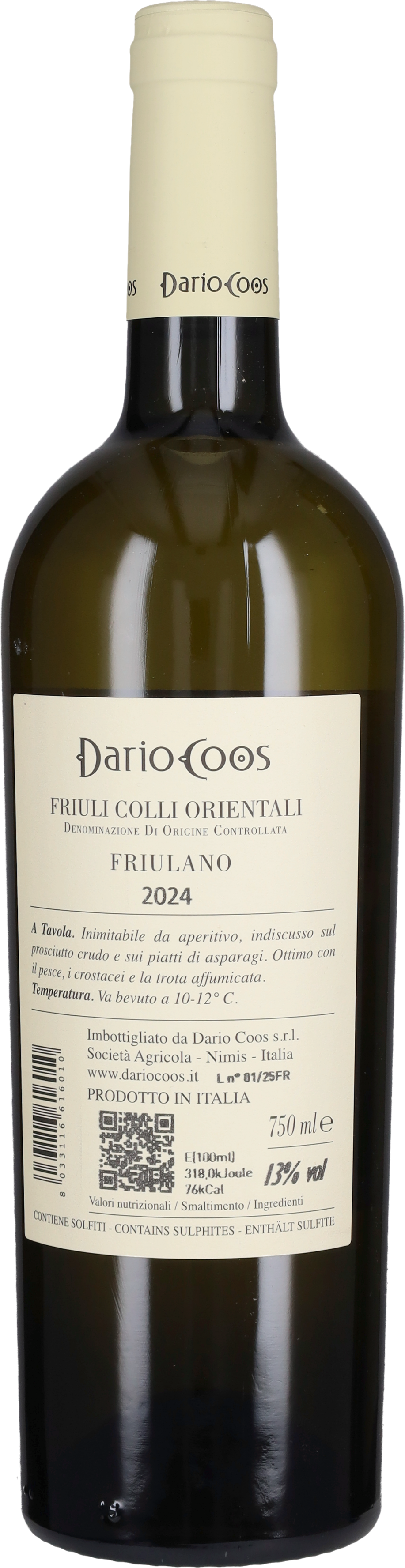 Coos Dario Friulano Dario Coos 2025