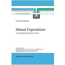 Mutual Expectations, Fachbücher von Govert Hartogh