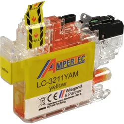 Ampertec Tinte kompatibel mit Brother LC-3211Y  yellow