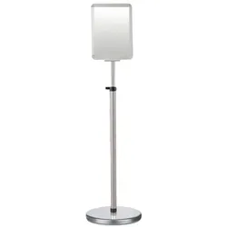 Viso Informationsständer silber, 150.3 cm