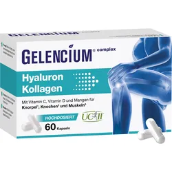 Gelencium Hyaluron Kollagen Hochdosiert Vitamin C 60 ST