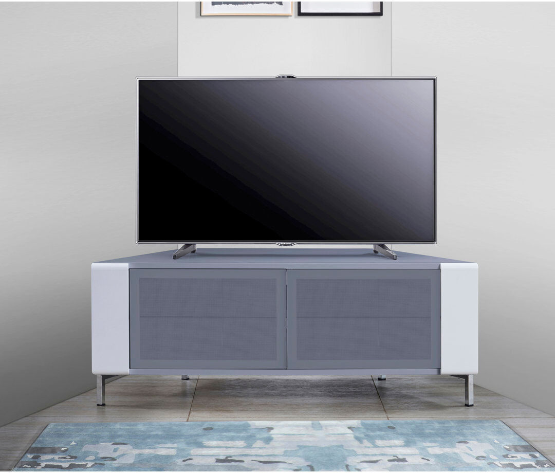 Wade Logan Allene TV Stand for TVs up to 50" Grey/White/Grey 50"