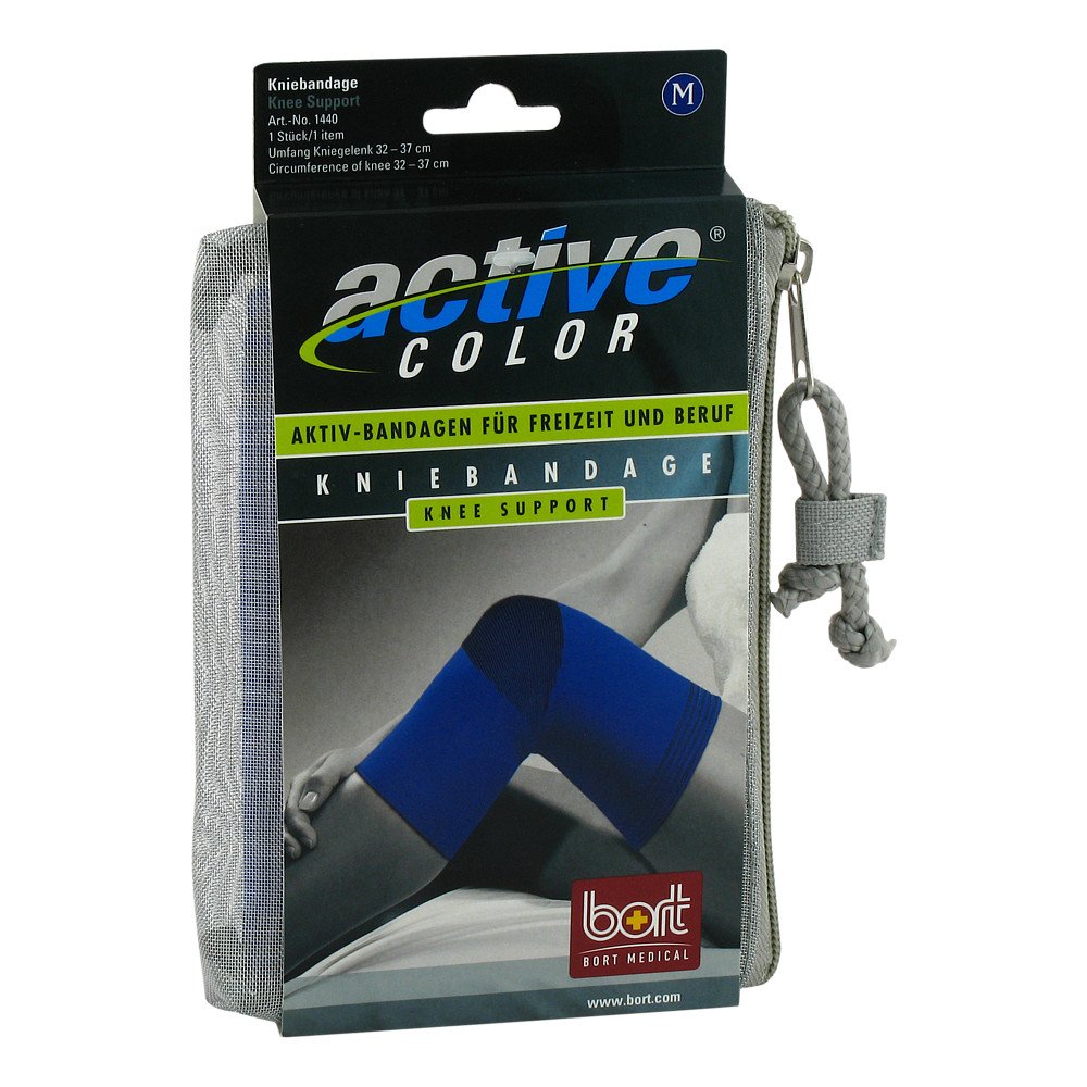 Bort GmbH Bort Activecolor Kniebandage medium blau 06914646