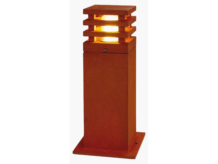 SLV 229420 Rusty Square 40 Outdoor free standing light Energy-saving bulb E-27 11 W Iron (rusty)