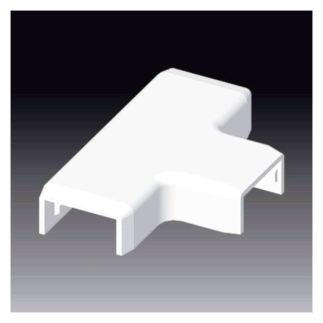 Kopos 8924 HB T-Abzweigung (B x H) 20 mm x 10 mm 1 St. Weiss (8924_HB)