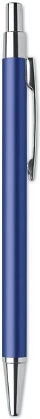 Stylo bille personnalisé en aluminium recyclé DANA Bleu Royal