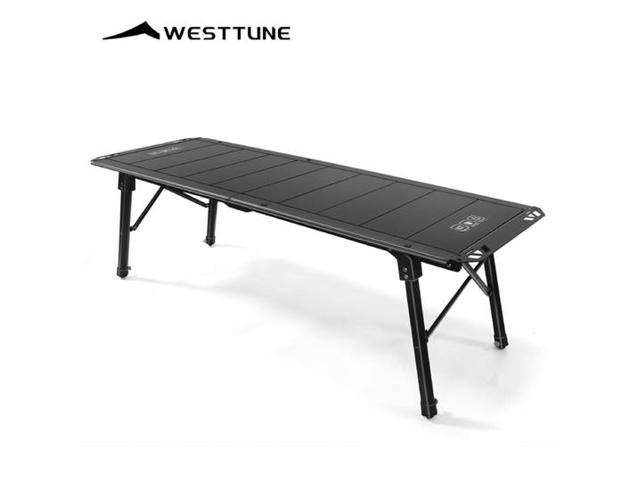 WESTTUNE Table IGT extérieure IGT 5 unités Table de Camping en alliage d'aluminium bureau pliant Portable pour pique-nique RV voyage Patio arrière-cour barbecue