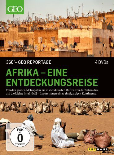 360 Grad - GEO Reportage: Afrika - Eine Entdeckungsreise [4 DVDs] - Preis vom 11.10.2026 03:10:56 h