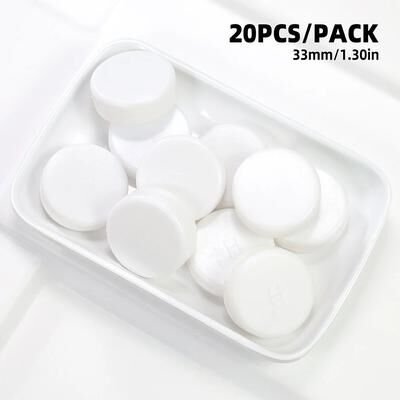 Inspire Select 20pcs Toy Squeaker Repair Inserts Plastic Rattle Noise Makers For Dog Toys, Plush Dolls & DIY Craft Projects 1.30 In
