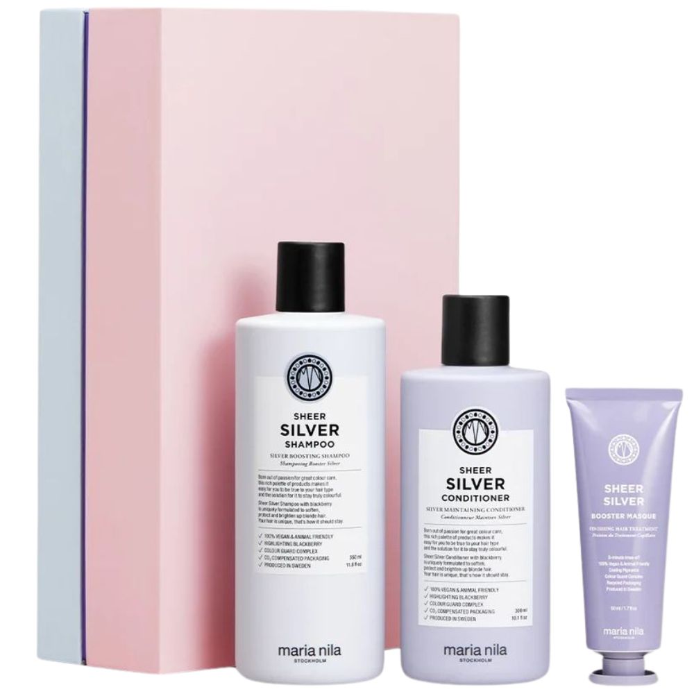 Maria Nila Sheer Silver Shampoo for Blonde and Grey Hair
