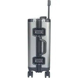 Koor Reisekoffer Aluminium 58 L, Grün, Koffer, Grau, Grün