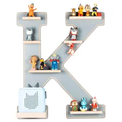 Kinderregal Boarti Grau