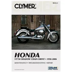 Honda VT750 Shadow Chain Drive Motorcycle (1998-2006) Service Repair Manual, Ratgeber von Haynes Publishing
