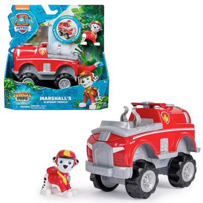 PAW Patrol Jungle Pups - Elefanten-Fahrzeug mit Marshall-Figur (Basis Fahrzeug)