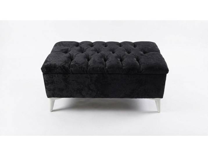 Xlmoebel Hocker Polsterhocker mit elegantem Textilbezug und vielseitiger Funktion (1 St., Hocker), Hergestellt in Europa