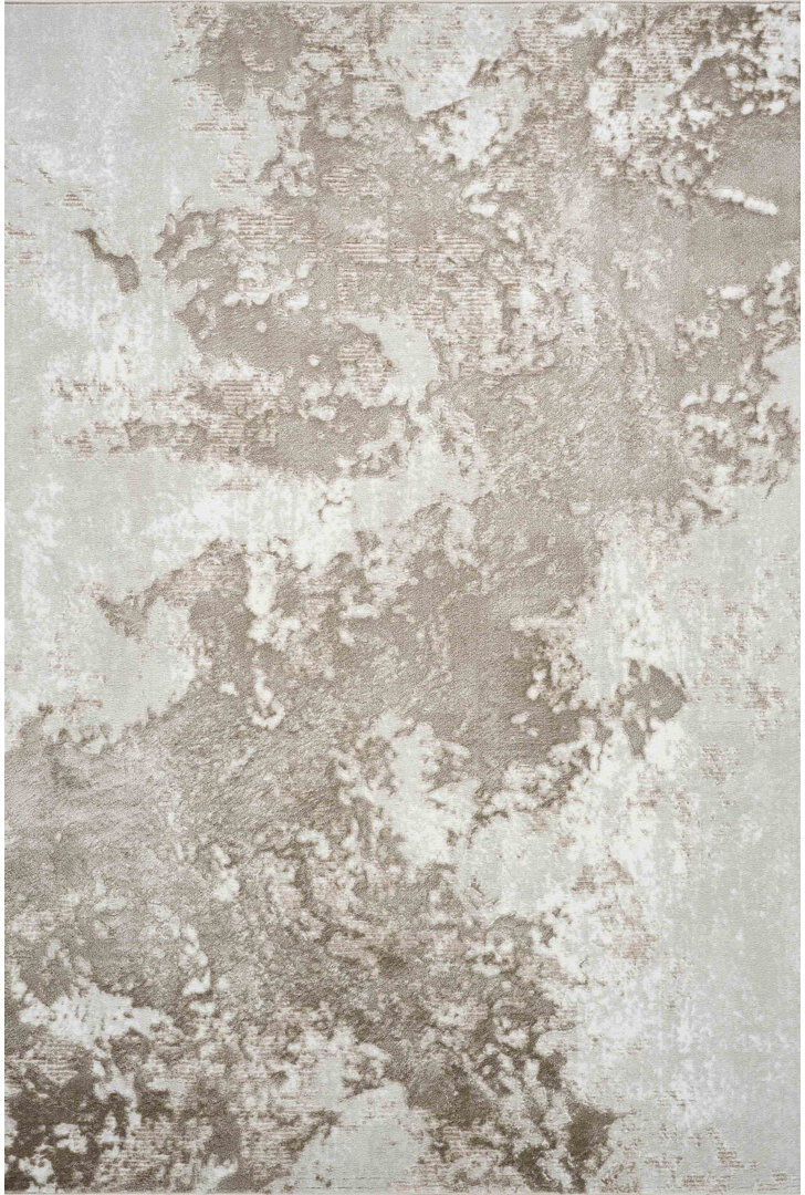 Borough Wharf Mccaughey Serenity Stone/Beige Rug STONE Rectangle 160 x 230cm