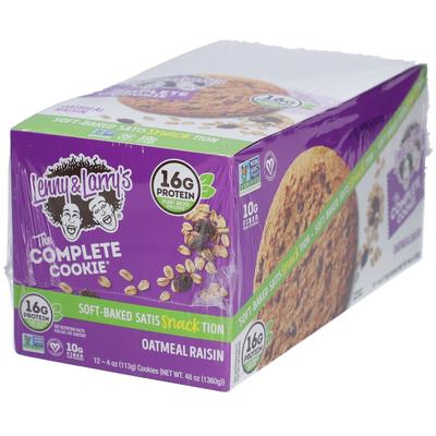 Lenny & Larry`s The Complete Cookie Oatmeal Raisin 12x113 g Kekse