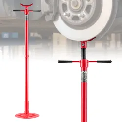 VEVOR Unterhub-Stützständer 0,5 t, Höhenverstellbarer (1372–2130 mm) Wagenheberständer mit Kugelgelagertem Drehgriff & Selbstsichernder Gewindeschraube, zur Unterstützung von Fahrzeugkomponenten