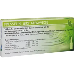 Presselin-Jekt Atemwege 10 ML