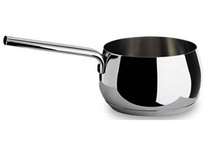 Alessi - SG105/16 - Mami - Casserole à Long Manche en Acier Inoxydable 18/10 - Brillant 17 cm