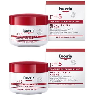 Eucerin pH5 Creme empfindliche Haut 2x 2x75 ml
