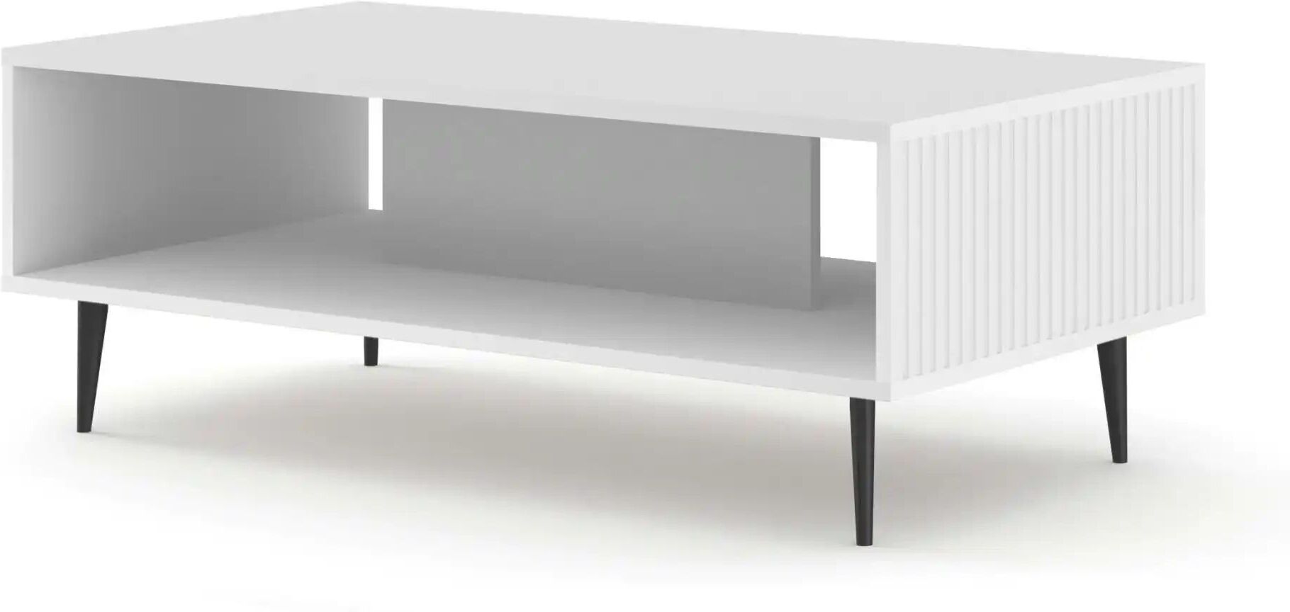 Höffner Couchtisch   ¦ weiß ¦ Maße (cm): B: 60 H: 43