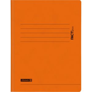 Brunnen Spiralhefter FACT!plus 102010540, A4, 375g/m² Pressspankarton, orange