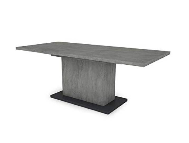 byLIVING Esstisch Athen, ausziehbar 160–200 cm, Beton-Optik grau