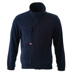 Fleecejacke flammhemmend "40012" Multi Protector marine - XXL - Blau