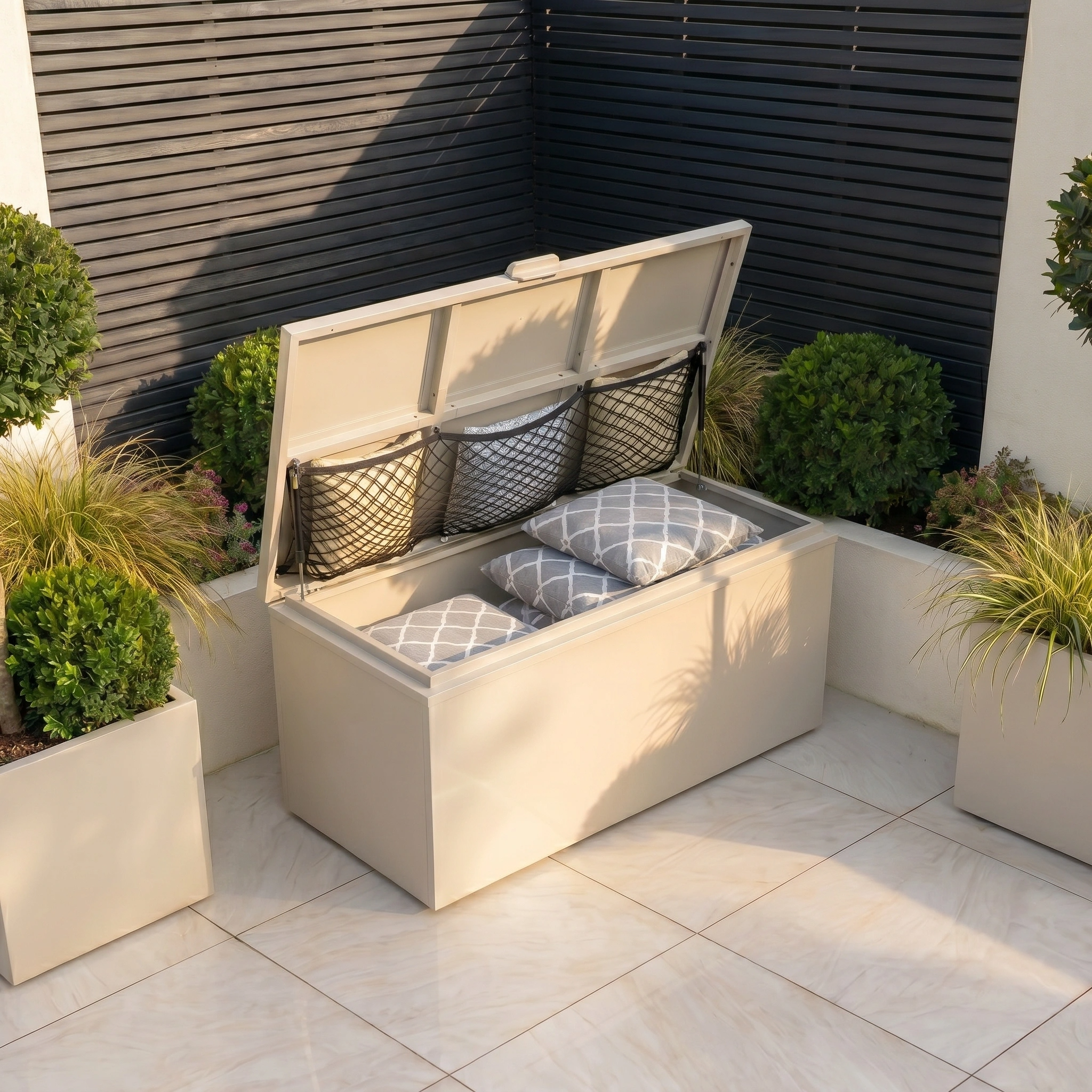 Harbour Lifestyle Small Storage Box in Latte